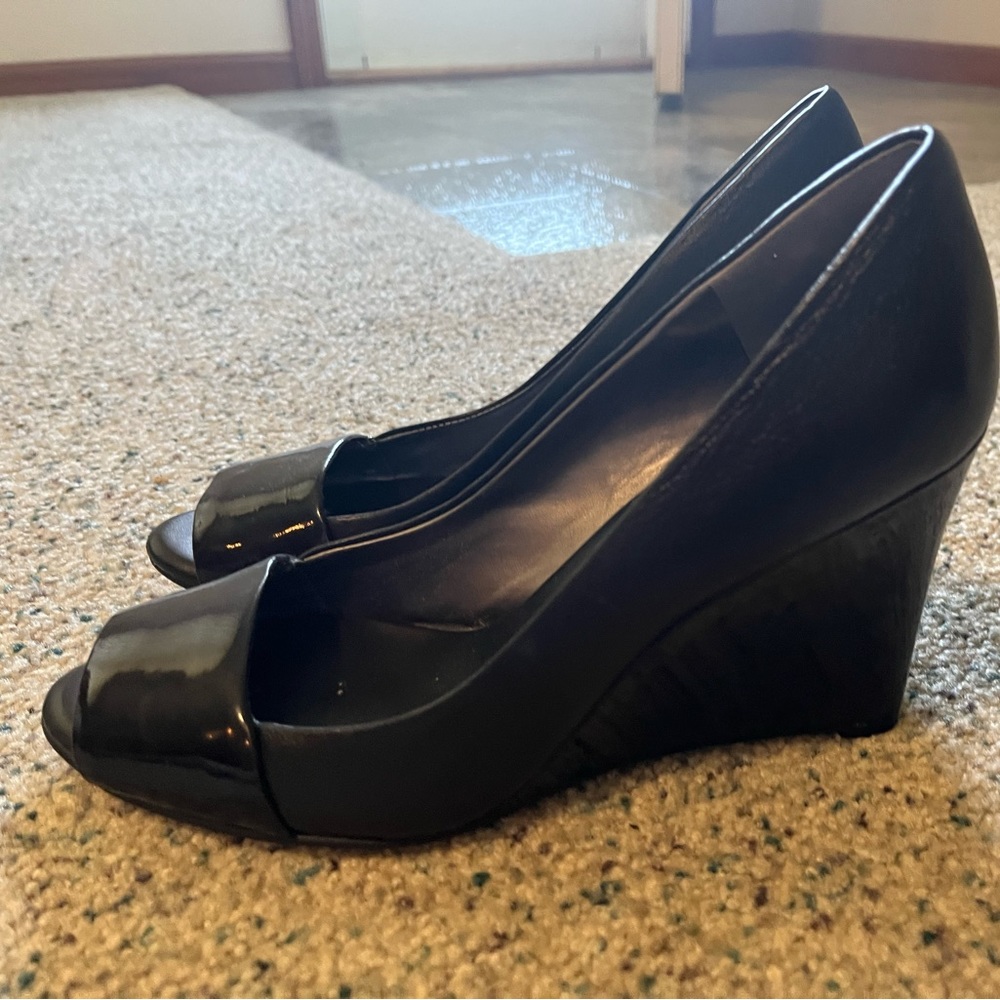 Banana Republic Mixed Media Heels